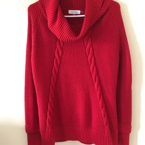 Cowl neck sweater